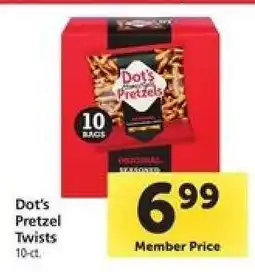 Safeway Dot's Pretzel Twists offer