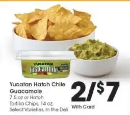 Kroger Yucatan Hatch Chile Guacamole offer