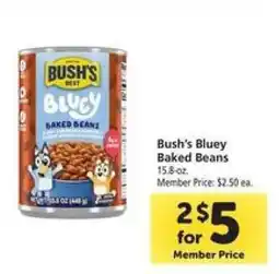 Safeway Bush's Bluey Baked Beans offer