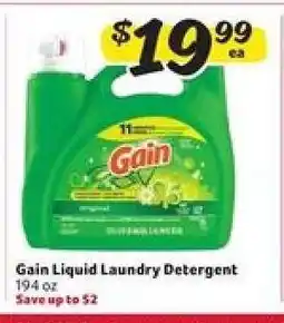 Winn Dixie Gain Liquid Laundry Detergent offer