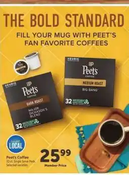 Safeway Peet's Coffee offer