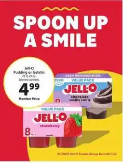 Safeway Jell-O Pudding or Gelatin offer