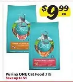 Winn Dixie Purina ONE Cat Food offer