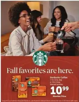 Safeway Starbucks Coffee offer