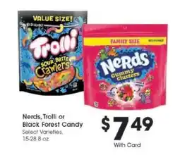 Kroger Nerds, Trolli or Black Forest Candy offer