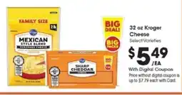 Kroger Kroger Cheese offer