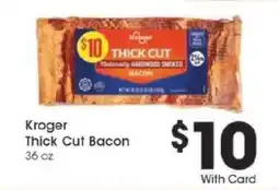 Kroger Kroger Thick Cut Bacon offer