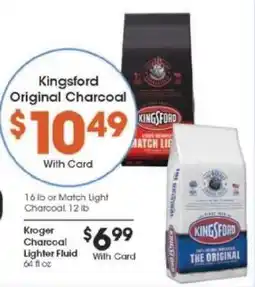 Kroger Kingsford Original Charcoal offer