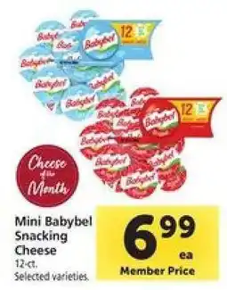 Safeway Mini Babybel Snacking Cheese offer