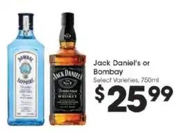 Kroger Jack Daniel's or Bombay offer