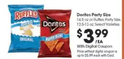 Kroger Doritos Party Size offer