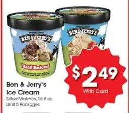 Kroger Ben & Jerry's Ice Cream offer