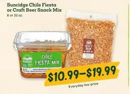 Sprouts Farmers Market Sunridge Chile Fiesta or Craft Beer Snack Mix offer