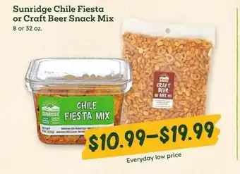 Sprouts Farmers Market Sunridge Chile Fiesta or Craft Beer Snack Mix offer