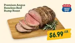 Sprouts Farmers Market Premium Angus Boneless Beef Rump Roast offer