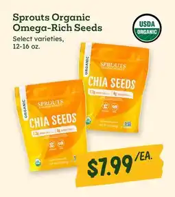 Sprouts Farmers Market Sprouts Organic Omega-Rich Seeds offer