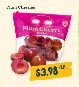 Sprouts Farmers Market Plum Cherries offer