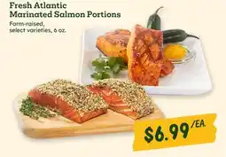 Sprouts Farmers Market Fresh Atlantic Marinated Salmon Portions offer