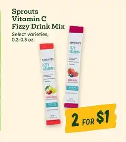 Sprouts Farmers Market Sprouts Vitamin C Fizzy Drink Mix offer