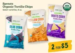 Sprouts Farmers Market Sprouts Organic Tortilla Chips offer