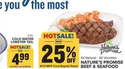 Food Lion Cold Water Lobster Tail offer