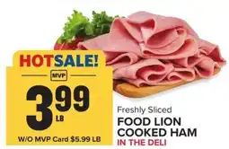 Food Lion FOOD LION COOKED HAM offer