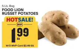 Food Lion FOOD LION RUSSET POTATOES offer