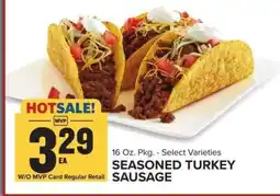 Food Lion Seasoned Turkey Sausage offer
