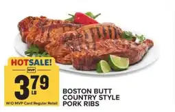 Food Lion Boston Butt Country Style Pork Ribs offer