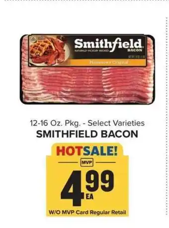 Food Lion Smithfield Bacon offer