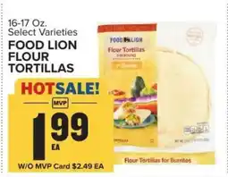 Food Lion Food Lion Flour Tortillas offer