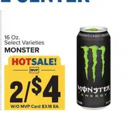 Food Lion Monster Energy offer