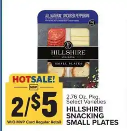 Food Lion Hillshire Snacking Small Plates offer