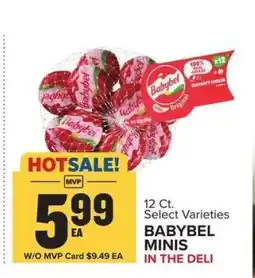 Food Lion BABYBEL MINIS offer