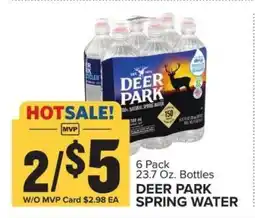 Food Lion Deer Park Spring Water offer