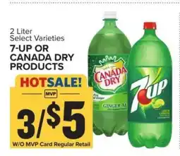 Food Lion 7-UP or Canada Dry Products offer