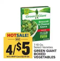 Food Lion Green Giant Boxed Vegetables offer