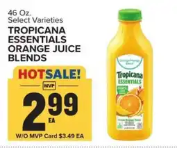 Food Lion Tropicana Essentials Orange Juice Blends offer