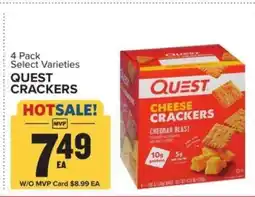 Food Lion QUEST CRACKERS offer