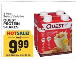 Food Lion Quest Protein Shakes offer