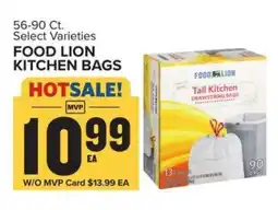 Food Lion FOOD LION KITCHEN BAGS offer