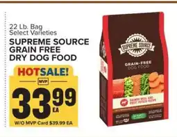 Food Lion Supreme Source Grain Free Dry Dog Food offer