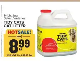 Food Lion Tidy Cats Cat Litter offer