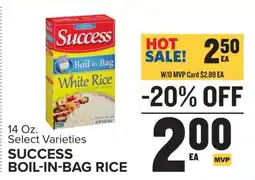 Food Lion Success Boil-In-Bag Rice offer
