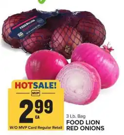 Food Lion FOOD LION RED ONIONS offer