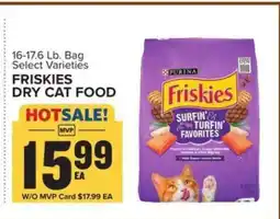 Food Lion Friskies Dry Cat Food offer