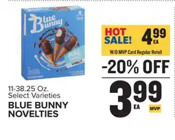 Food Lion Blue Bunny Novelties offer