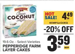 Food Lion Pepperidge Farm Layer Cakes offer
