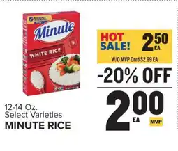 Food Lion Minute Rice offer