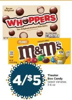 Food 4 Less Theater Box Candy offer
